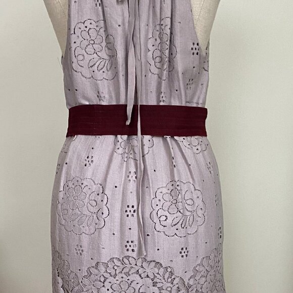 MaxStudio Sleeveless Purple Summer Dress - Picture 6 of 11